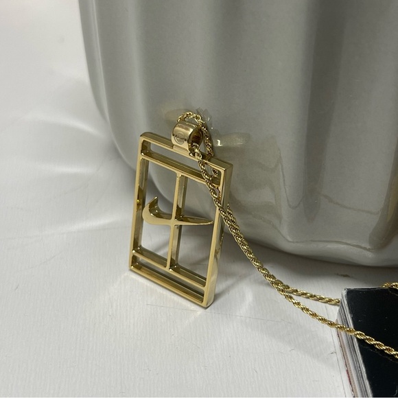 (new) Nike court pendant repurposed to be necklace or decor (without tag) - Picture 2 of 6